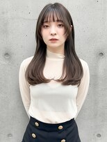 ニューヨークニューヨーク マザーズ イオン大日店(NYNY Mothers)&nbsp;韓国風シースルーバングｘエギョモリｘタンバルモリｘレイヤー