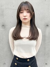 ニューヨークニューヨーク マザーズ イオン大日店(NYNY Mothers)&nbsp;韓国風シースルーバングｘエギョモリｘタンバルモリｘレイヤー