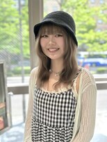 ビーハイブ ドットエー 本町広瀬通店(BEHIVE.A) レイヤー波巻き 透明感グレージュ