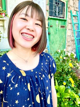 ウミヘアー(umi.hair)の写真/好きなスタイルにしてあげたいからこそ髪を傷ませないumi.hairのカラ―!頭皮や髪にも優しいカラー剤使用♪