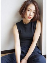 セラ ヘアデザイン(SELAh)&nbsp;大人かわいいヘルシーでリラックス感ある黒髪タンバルモリ