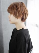 ヘアメイク ナル(hair make nalu)&nbsp;毛先ニュアンスカールのショートスタイル