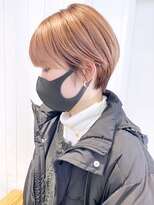 アイティー バイ アルバム 浦和店(IT by ALBUM)&nbsp;マッシュショート_くびれミディイヤリングカラー_ba317011