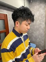 ナナシ(nanac)&nbsp;ショート　波ウェーブパーマ　波巻きスパイラル　枝指名のみ