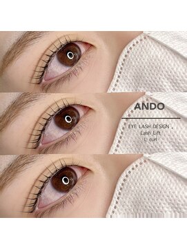 アンド(ANDO) Eye Lash Perm L Curl【本町】