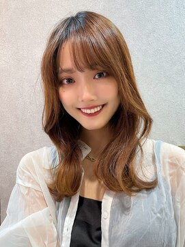 ルームバイシー 新宿(Loom. by Sea) 韓国ヘア/新宿/ココアブラウン/グレーアッシュ/くびれヘア