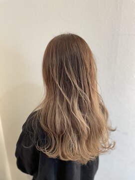 トキ(TOKI) バレイヤージュ☆ハイライトカラー