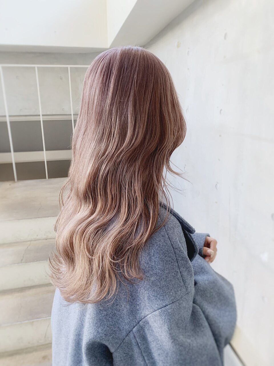 ◎ブリーチ1回ピンクシルバーホワイトグレージュミルクティー