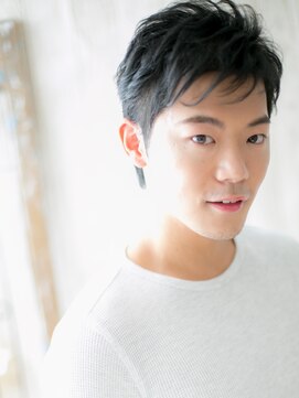 トニーアンドガイ メン 与野駅前店(TONI&GUY MEN) 黒髪くせ毛風パーマ/ツーブロックセミウェットスタイルf与野