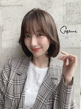 キャプチャー 橋本(Capture) 韓国ヘア/タンバルモリ／小顔カット／顔まわりカット