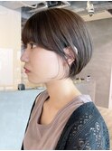 ナチュラルショート_大人ガーリーチョコレート_ba411851