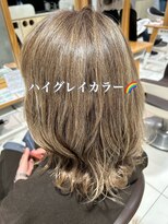 アース 武蔵境店(HAIR & MAKE EARTH) 白髪を活かすはいグレイカラー☆