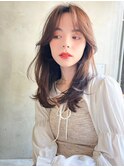 ACE 横浜 韓国風ヘア×ブラウンベージュ