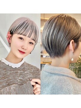 サンド 表参道(sand) 表参道ダブルカラーブリーチインナーカラー10代20代30代