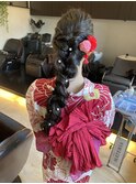 浴衣着付け&ヘアセット