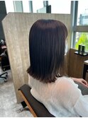 【髪質改善艶カラー】