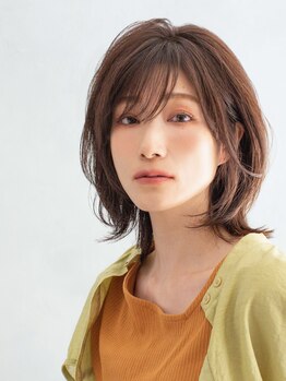 アース 西葛西店(HAIR&MAKE EARTH)の写真/低アルカリで髪に優しいカラー★傷んだ毛先も、気になる根元も、トリートメントをしたような仕上りを実現♪