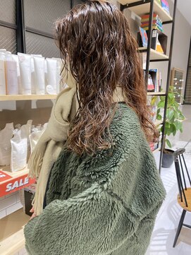 フェンヘアーアイス 中目黒(Fen.hair ici) くせ毛風カールデジタルパーマヘルシースタイル大人美人