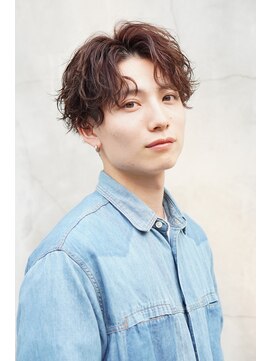 オーシャントーキョー 渋谷神南(OCEAN TOKYO) 波巻きパーマメンズツイストスパイラルパーマツーブロック