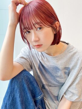 ディッセンバー 渋谷(December) レッドカラー/ケアブリーチ/学割U24