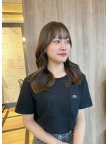 ラボヌールヘアーレーヴ 池袋店(La Bonheur hair reve)&nbsp;オリーブベージュ×くびれヘア