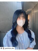 ガルボ ヘアー(garbo hair)&nbsp;ハイトーン大人可愛い20代30代40代