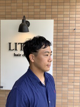 リトル(LITTLE) メンズカット　ツーブロック