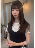 姫cut layer × 髪質改善treatment