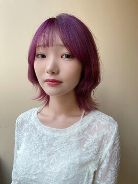 フェイバー 赤坂店(FAVOR) くびれボブ×艶カラー♪