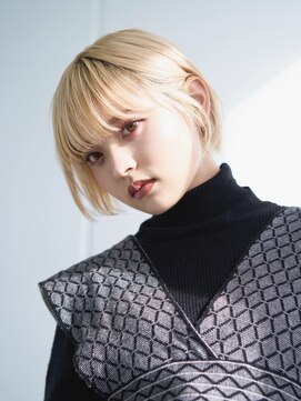 ユニックス モザイクモール港北店(UNIX) 【UNIX港北】ホワイトモカショート#ケアブリーチ#ハイトーン