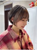 ヘムライト/インナーカラー/ショート/マッシュショート