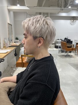 ネイロ 錦糸町(NeiRo) アッシュブラックカルマパーマベリーショートダークアッシュ