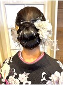 袴×ヘアアレンジ