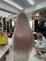 ラピス 渋谷本店(Lapis)&nbsp;ピンクミルクティー/スーパーロングヘアー/シールエクステ