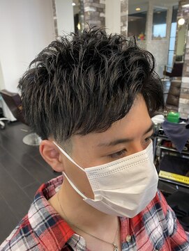 ヘアーメイク ロージー 北18条店(HAIR MAKE ROSY) ツイストスパイラルパーマツーブロックツイストパーマ