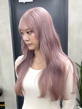ニコ トウキョウ 渋谷(nico TOKYO) ピンクアッシュダブルカラーケアブリーチハイトーン