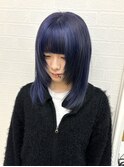 ハイトーン/ネイビーブルー/ブルーバイオレット/透明感