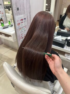 ジジ バイ プロデュース 相模原店(JiJi by produce) 髪質改善ブラウン