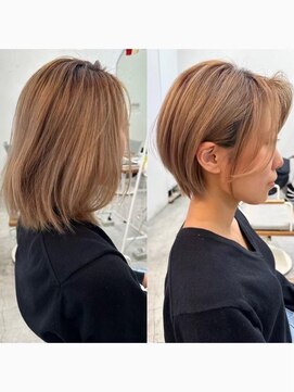 ロミー 本厚木(ROMMY.) 本厚木◎丸みショートボブくびれヘア◎クールショートヘッドスパ