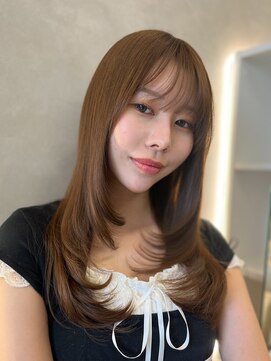 オムニス 表参道(Omnis) ハイレイヤー/ミディアム・ロング/20代/顔周りレイヤー