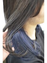 ポタム 東中野(potamu)&nbsp;くすみブルーインナーカラー