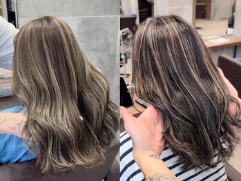ロカフェローズ 横浜 桜木町(LOCA FELLOWS)の写真/《ブリーチダブルカラーが得意です＊》”質感”にもこだわったデザインカラーを作ります