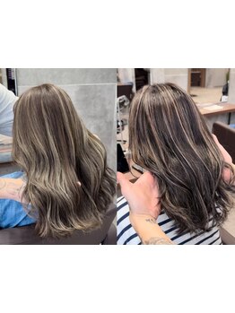 《ブリーチダブルカラーが得意です＊》”質感”にもこだわったデザインカラーを作ります