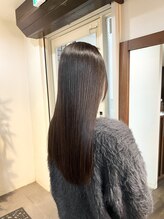 テュセ ヘアー 京都(Tu sais hair kyoto) 縮毛矯正/ストレート/グレージュカラー/オリーブカラー