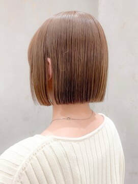 ロンド 表参道店(Lond) 【ブリーチなしでも可】圧倒的な透明感のミルクティーベージュ