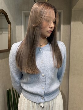 ゼスト クレス(ZEST Cres) 【立川CRES佐藤】柔らかグレージュ