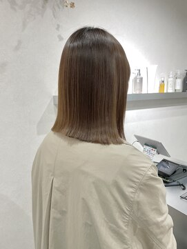 シー(shii..) 《shii../内城》#髪質改善縮毛矯正 #ボブ