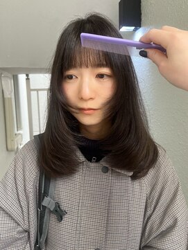 ローレンジウ(LOREN JU) ハッシュカット/小顔/ココアベージュ/オリーブグレー/名駅名古屋