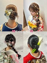 シエンゴールド(CIEN gold) 成人式ヘア♪