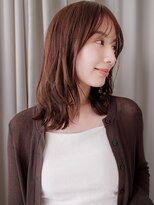 モッズヘア 越谷(mod's hair)&nbsp;クラゲヘアー小顔ミディアムレイヤーウルフカットZ越谷30代40代